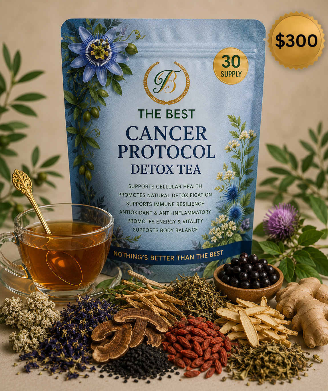 The Best Cancer Protocol Detox Tea