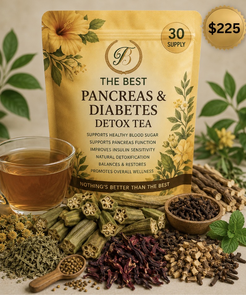 The Best Pancreas & Diabetes Detox Tea